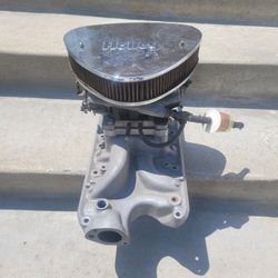 Four Barrel Holley With Spacer
