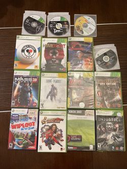 Xbox 360 Video Game Lot