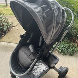 Great Deal Good Condition Gray Evenflo Pivot Stroller Great Deal