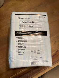 Disposal Underpads- for Adults or Pet training-New- 10ct/pack