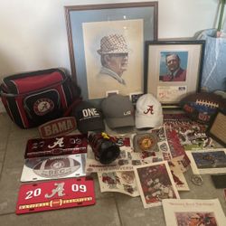 Alabama Crimson Ride Bear Bryant Merchandise 