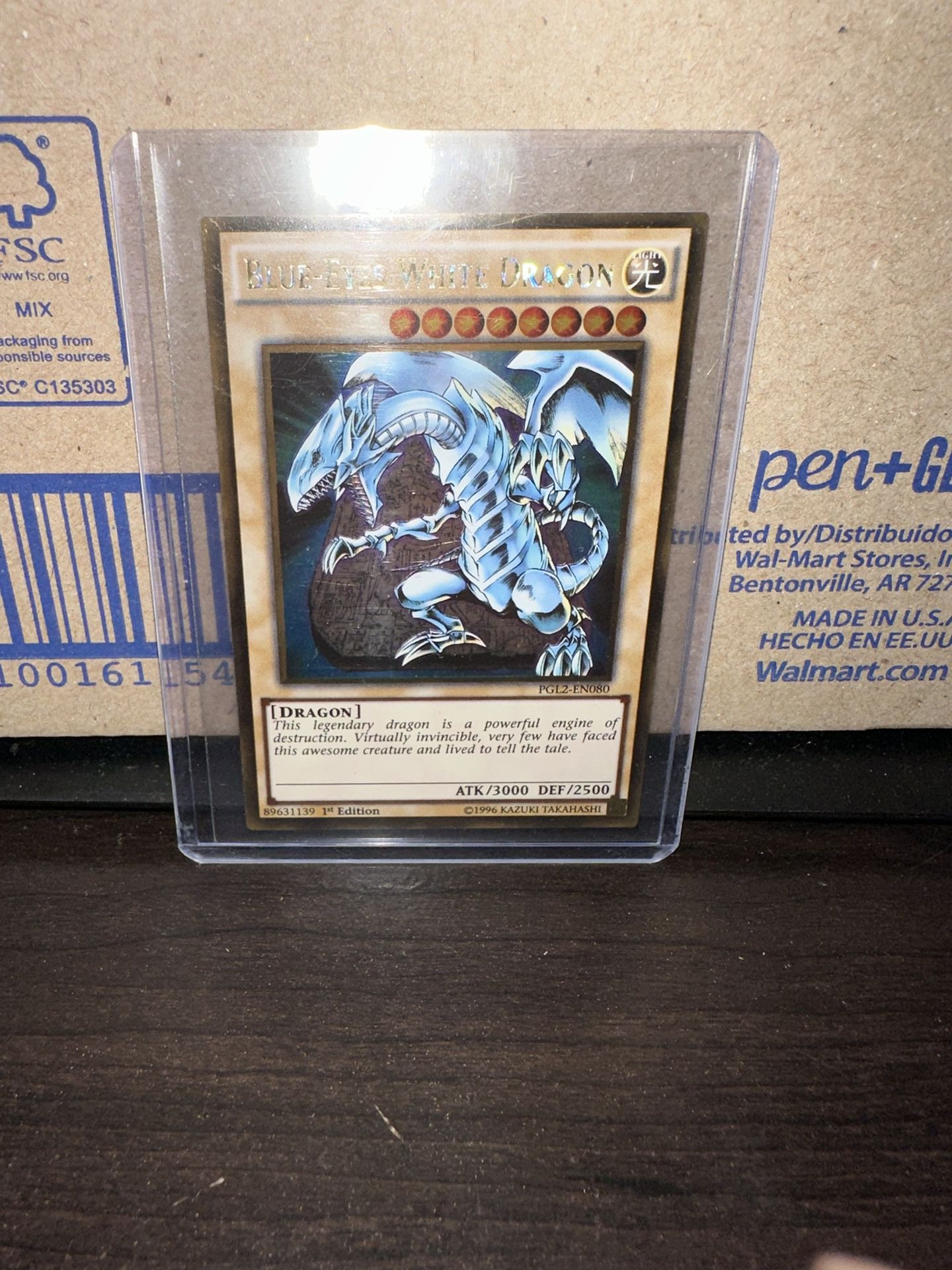 Blue Eyes White Dragon 1st Edition PGL2