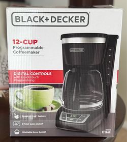 Black+Decker 12-Cup Programmable Coffee Maker