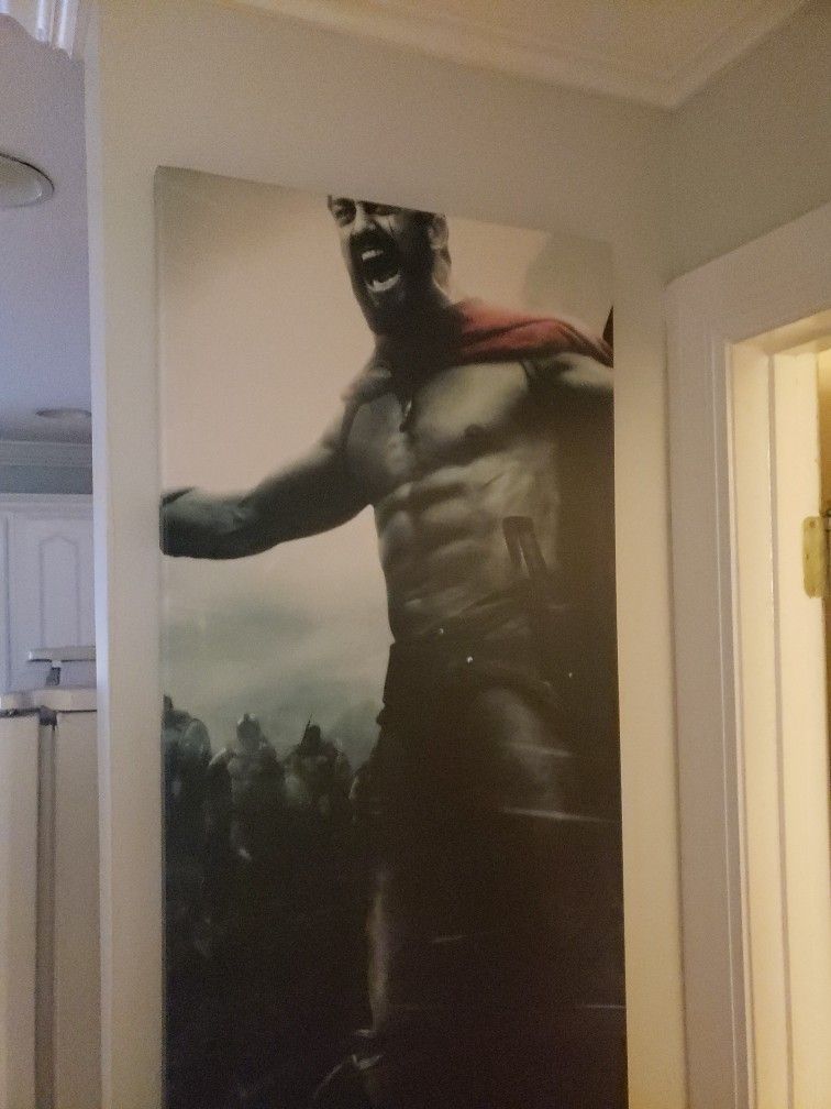 300 Movie Art On Canvas