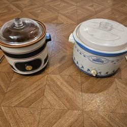 Vintage Crock Pots by Rival