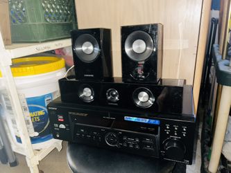 SONY Receiver/ amplifier + Speakers