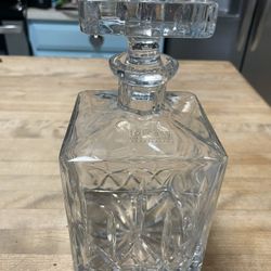 Toscany Heavy Lead Crystal Decanter
