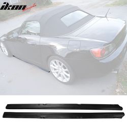 Universal 65" x 3.5" JDM DF Side Skirt Extension Bottom Line Rocker Panel Lip PU