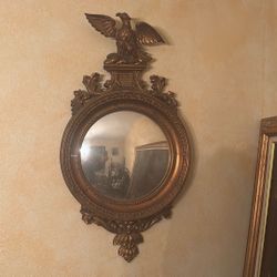 Vintage Oval Federal Mirror 