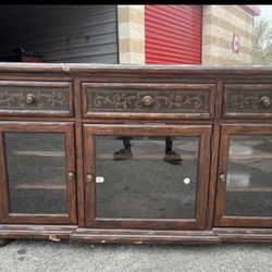 🚚 Free Delivery 🚚 Bernhardt Console Table Entertainment Center 