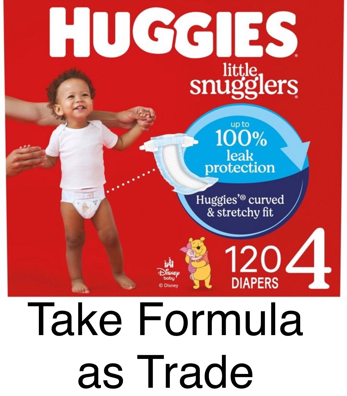 Huggies Size 4 Little Snugglers Diapers Pañales