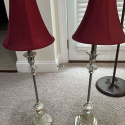 2 Buffet Lamps