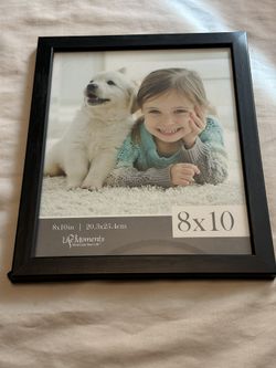 Picture Frame Holds 8”x10” Picture