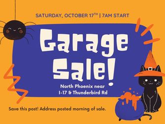 🚨Multi-Family Garage Sale - This Saturday 10/17 @ 7AM! 🚨