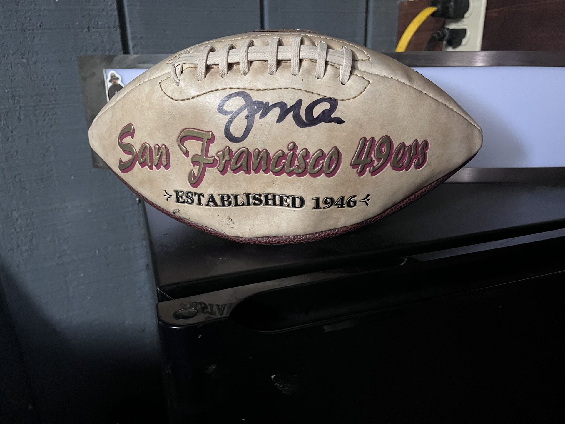 Joe Montana Autograph