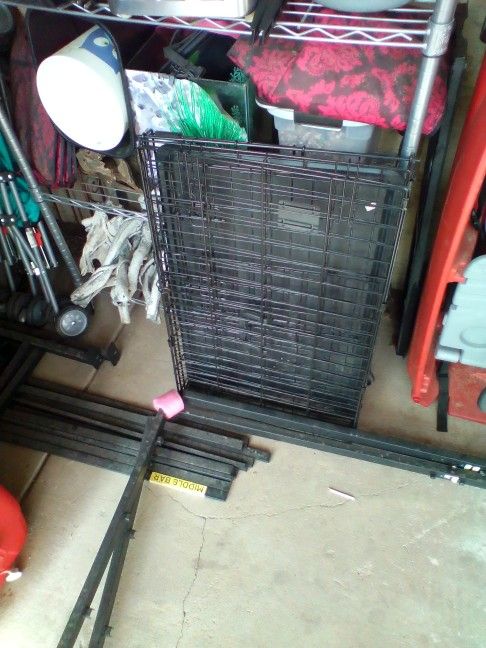 Medium Size Folding Dog Crate