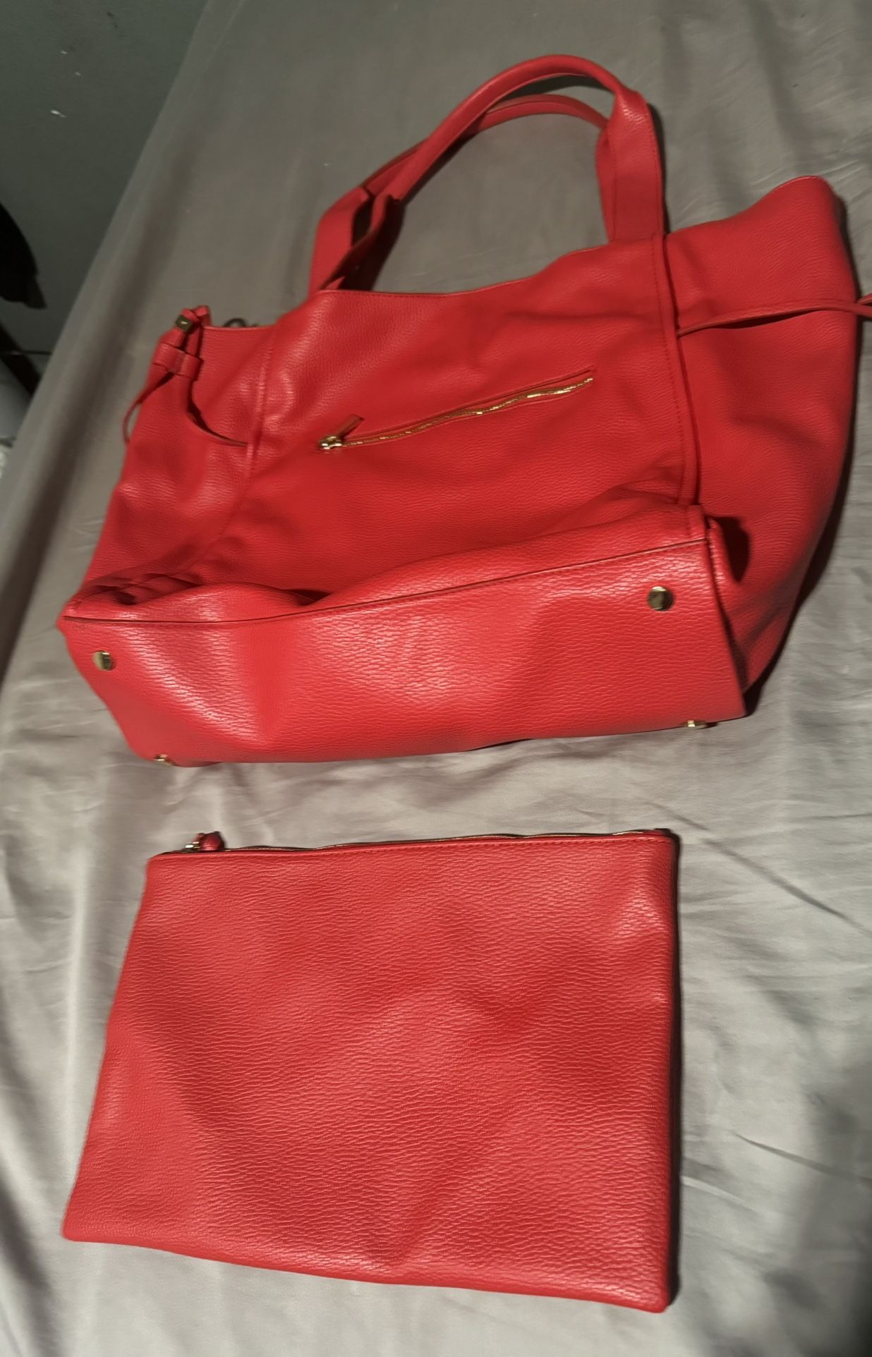 Red Hand Bag