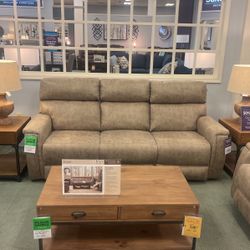 Floor Sample Reclining Sofa And Chair