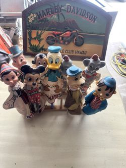 Disney 1950’s and 60’s character puppets