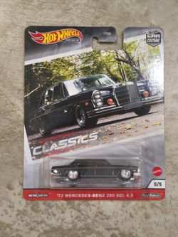 Hotwheels Premium Modern Classics Mercedes 280 SEL
