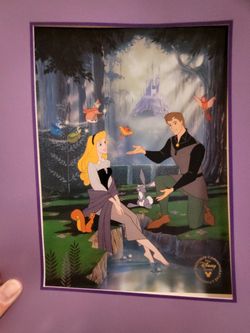 Sleeping Beauty, Disney Commemorative Lithograph