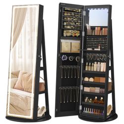 Jewelry cabinet Mirror Dresser