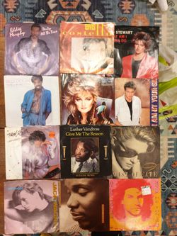 7" 80's Singles Original Cover Sleeves $10 Each/$500 All