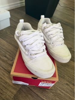 Vans Knu Skool (all white)
