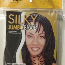 Magic Collection Silky Jumbo Braid, 100% Synthetic Fiber, Color: 1B, NEW
-Last ONE
