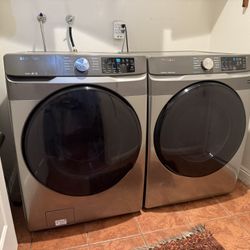 Samsung Washer And Gas Dryer W/steam And Sanitize Cycles