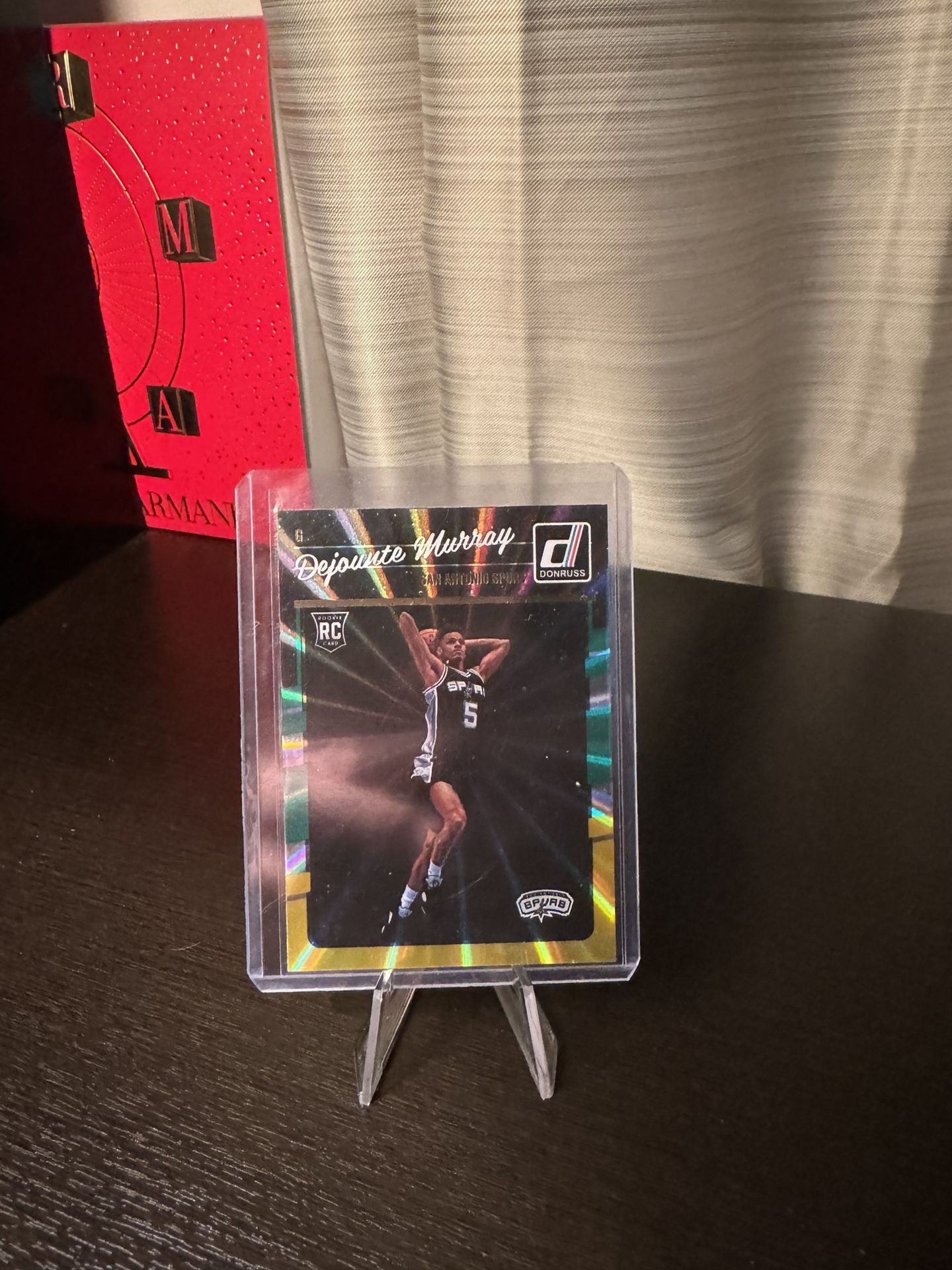 Dejounte Murray Rookie Green & Yellow-Rare!