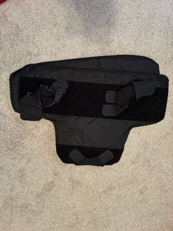 Black bulletproof vest