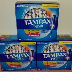 Tampax Pearl Tampons 