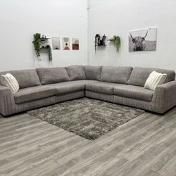 Gray Sectional Couch - Free Delivery