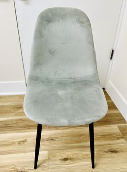 VELVET CHAIR-72.5" HEIGHT