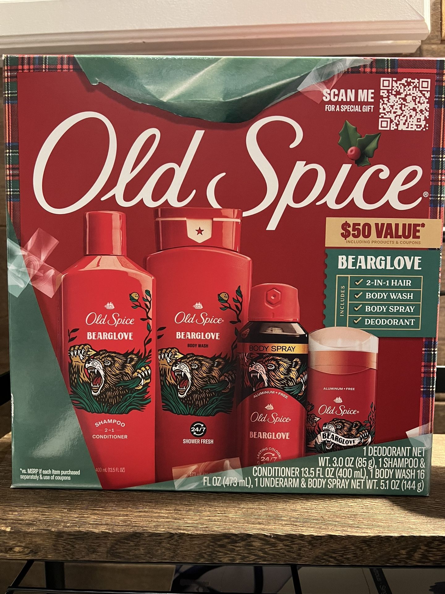 Old Spice Bearglove Gift set