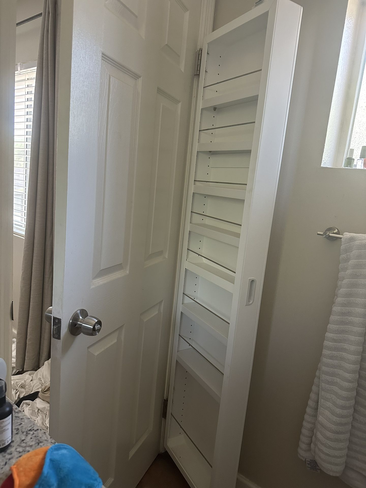 Bathroom Behind Door Storage Medicine Cabinet With Mirror