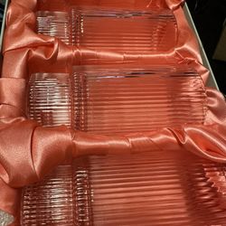 4 pc chrystal dinning cups