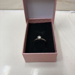 VVS1 Engagement Ring Moissanite