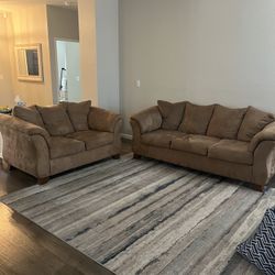 Brown Couch Set 