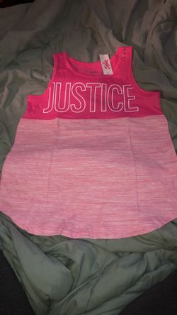 Girls cute Justice top
