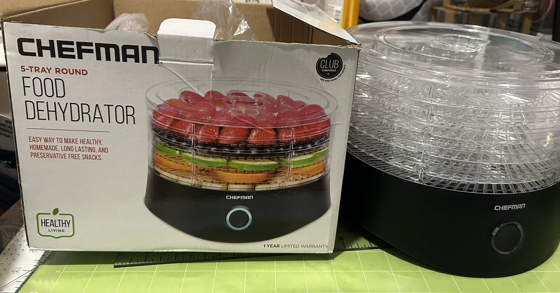 Chefman 5-Tray Round Food Dehydrator for Sale in San Diego, CA