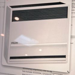 New Williams Direct-Vent 22K Wall Heater, Natural Gas