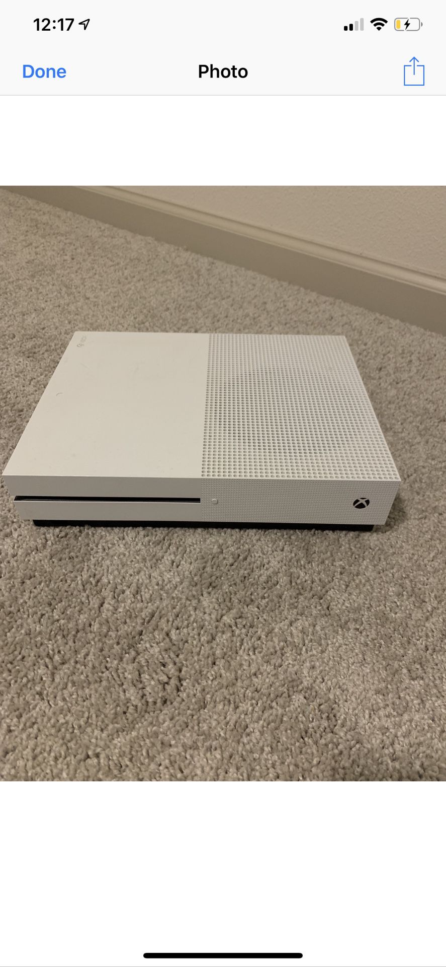 Xbox one S 1TB with no controller