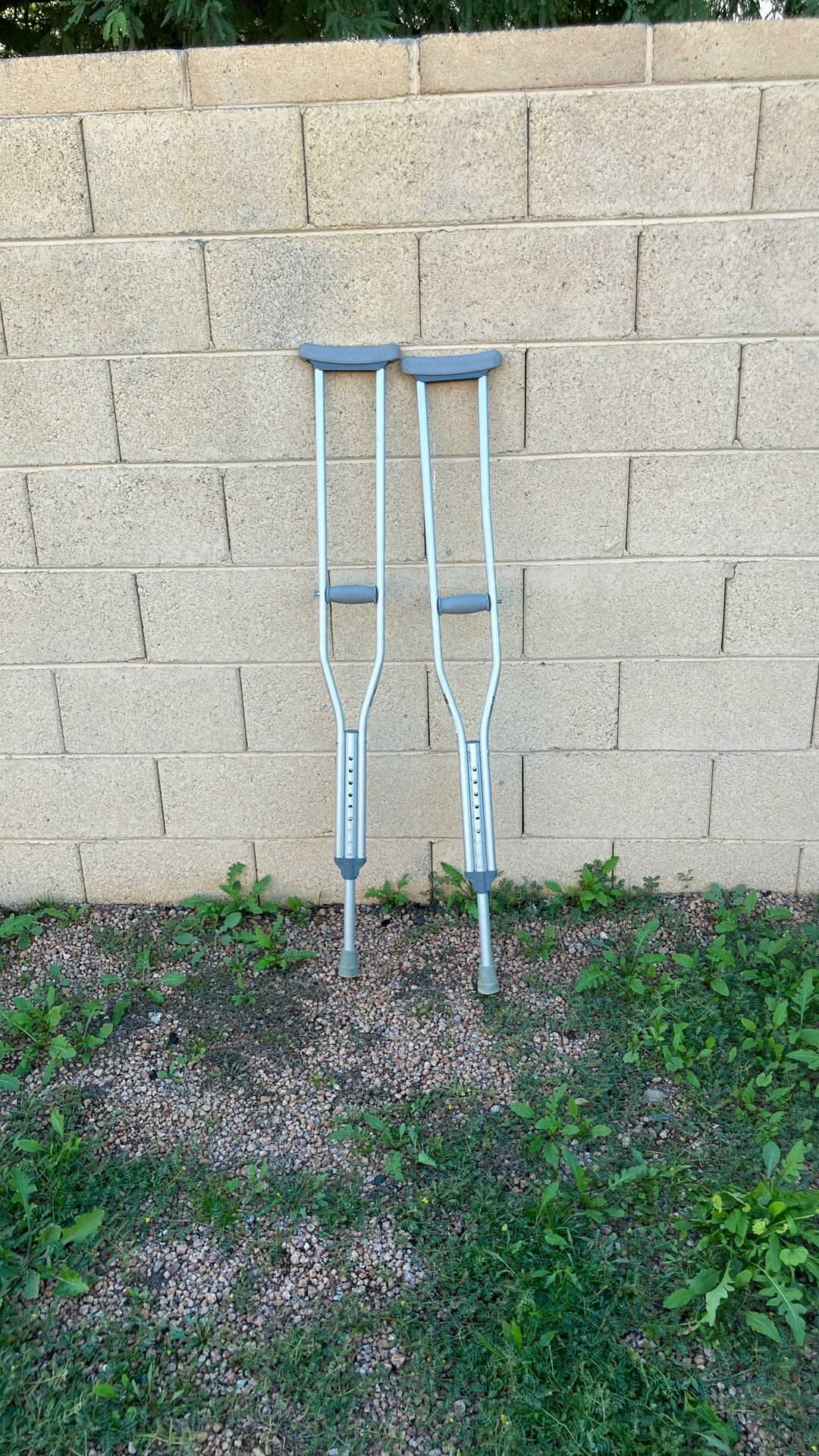 Pair Of Crutches