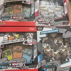 POKÉMON WHITE FLARE AND BLACK BOLT SAMS CLUB COLLECTION