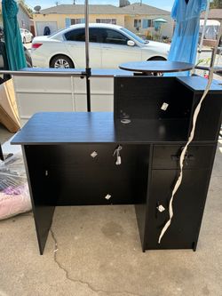 Desk with LED Lights