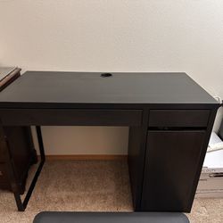 IKEA office desk (MICKE) black-brown