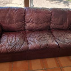 Leather Couch