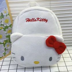 Hello kitty plushy backpack